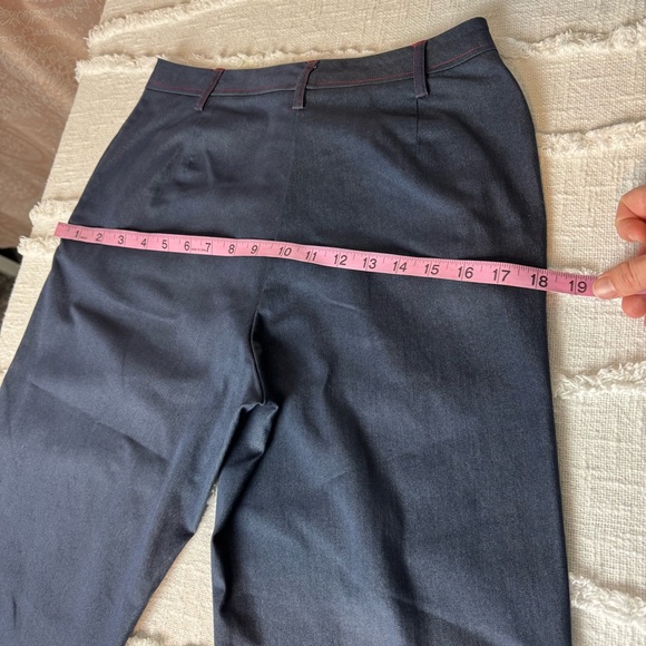 Women's Classic Navy Trousers - Picture 9 of 11